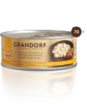 Купить grandorf консервы для кошек "куриная грудка с утиным филе в собственном соку"